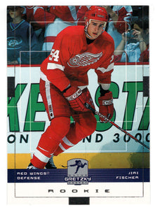 Jiri Fischer - Detroit Red Wings (NHL Hockey Card) 1999-00 Upper Deck Wayne Gretzky Hockey # 61 Mint