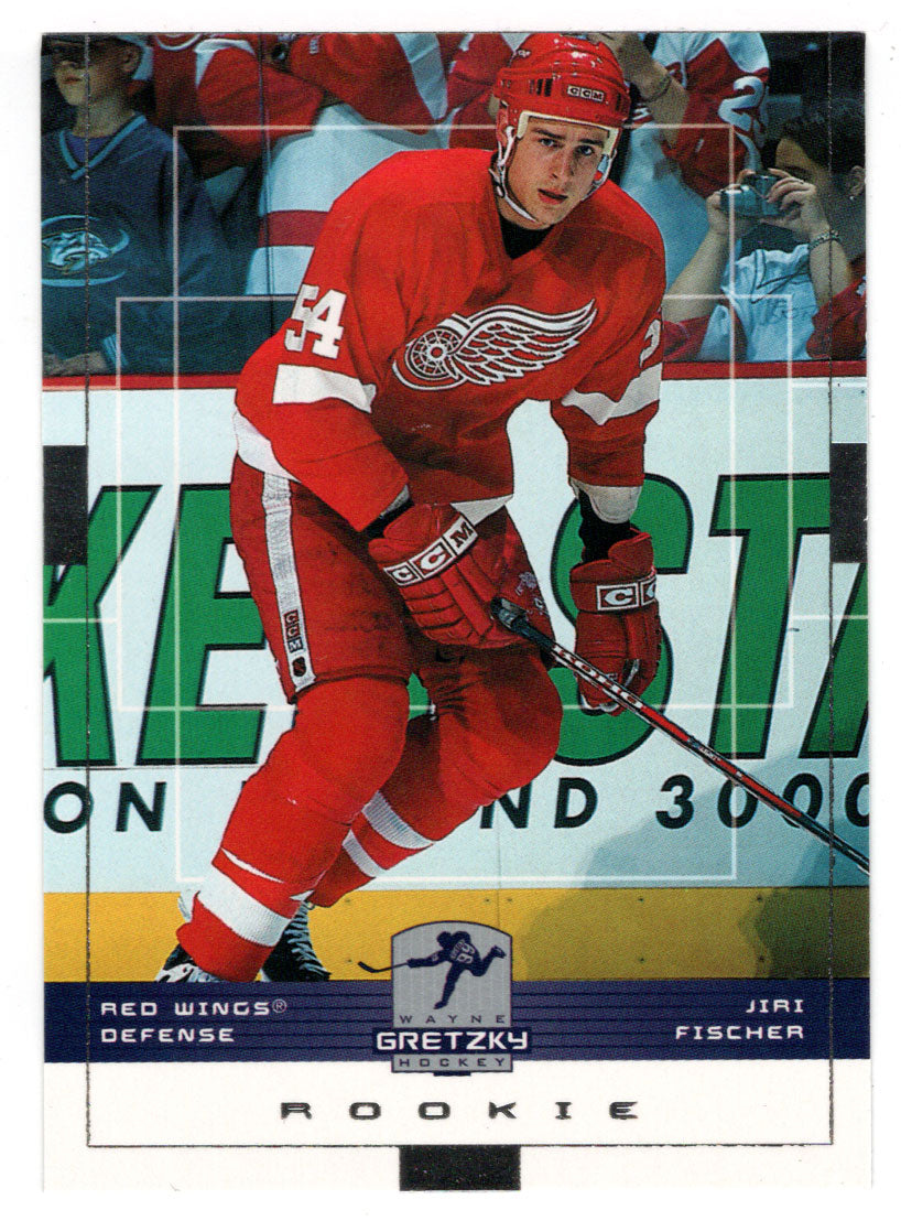 Jiri Fischer - Detroit Red Wings (NHL Hockey Card) 1999-00 Upper Deck Wayne Gretzky Hockey # 61 Mint