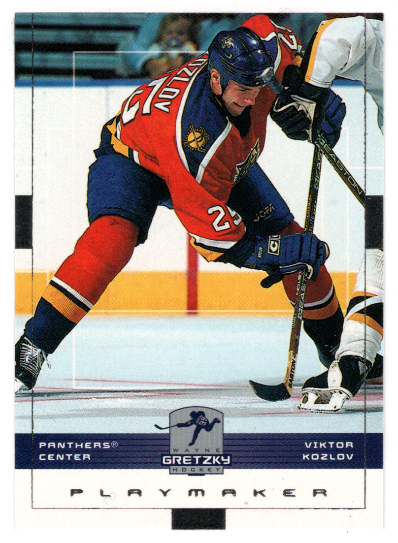 Viktor Kozlov - Florida Panthers (NHL Hockey Card) 1999-00 Upper Deck Wayne Gretzky Hockey # 76 Mint