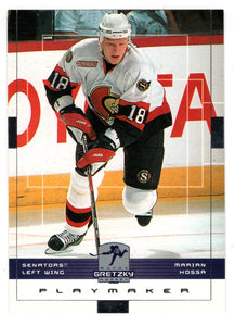 Marian Hossa - Ottawa Senators (NHL Hockey Card) 1999-00 Upper Deck Wayne Gretzky Hockey # 116 Mint