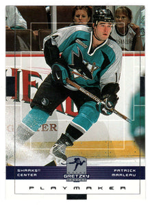 Patrick Marleau - San Jose Sharks (NHL Hockey Card) 1999-00 Upper Deck Wayne Gretzky Hockey # 151 Mint