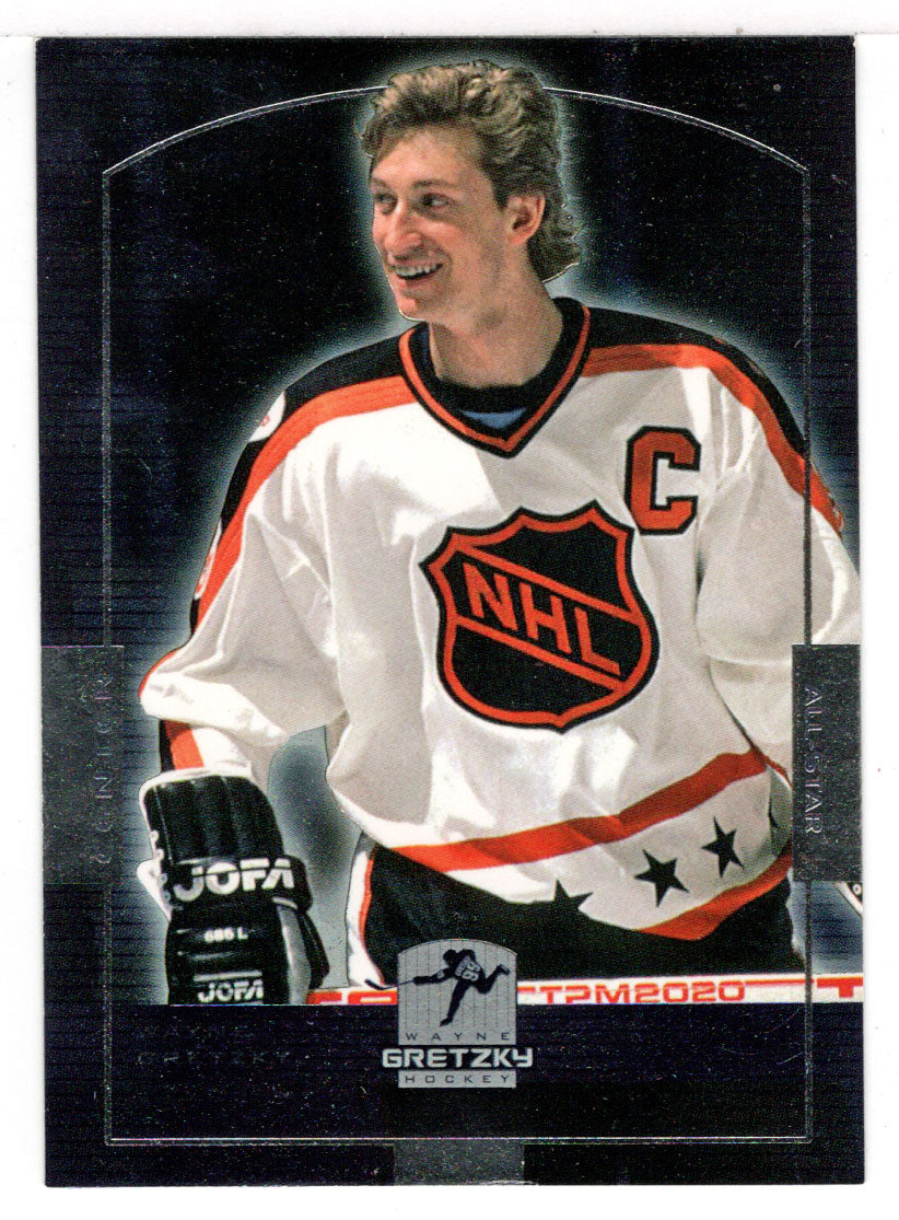Wayne Gretzky - All-Star Team (NHL Hockey Card) 1999-00 Upper Deck Wayne Gretzky Hockey Hall of Fame Career # HOF-18 Mint
