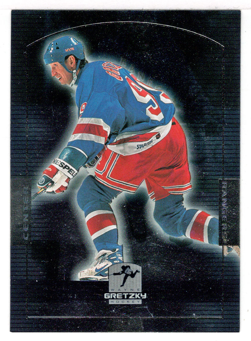 Wayne Gretzky - New York Rangerss (NHL Hockey Card) 1999-00 Upper Deck Wayne Gretzky Hockey Hall of Fame Career # HOF-24 Mint