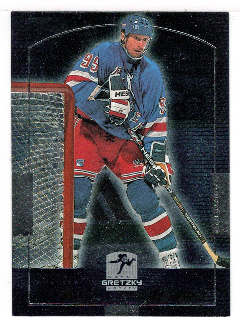 Wayne Gretzky - New York Rangers (NHL Hockey Card) 1999-00 Upper Deck Wayne Gretzky Hockey Hall of Fame Career # HOF-27 Mint