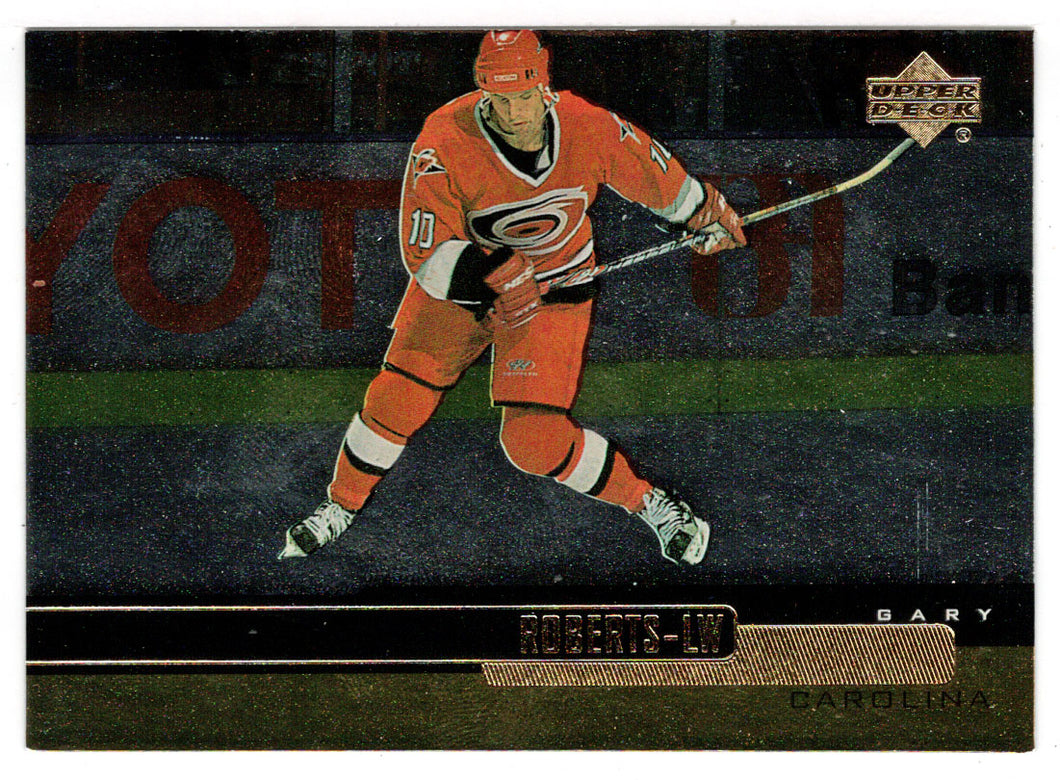 Gary Roberts - Carolina Hurricanes (NHL Hockey Card) 1999-00 Upper Deck Gold Reserve # 33 Mint