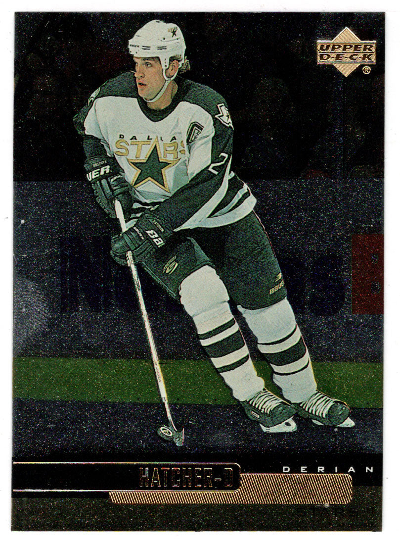 Derian Hatcher - Dallas Stars (NHL Hockey Card) 1999-00 Upper Deck Gold Reserve # 46 Mint