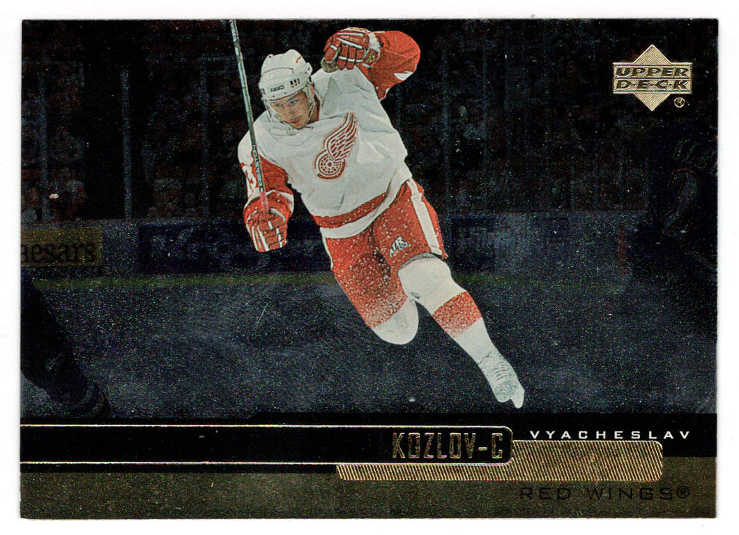 Vyacheslav Kozlov - Detroit Red Wings (NHL Hockey Card) 1999-00 Upper Deck Gold Reserve # 53 Mint