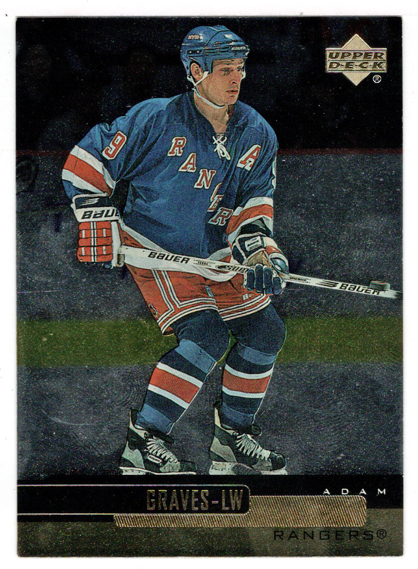 Adam Graves - New York Rangers (NHL Hockey Card) 1999-00 Upper Deck Gold Reserve # 88 Mint