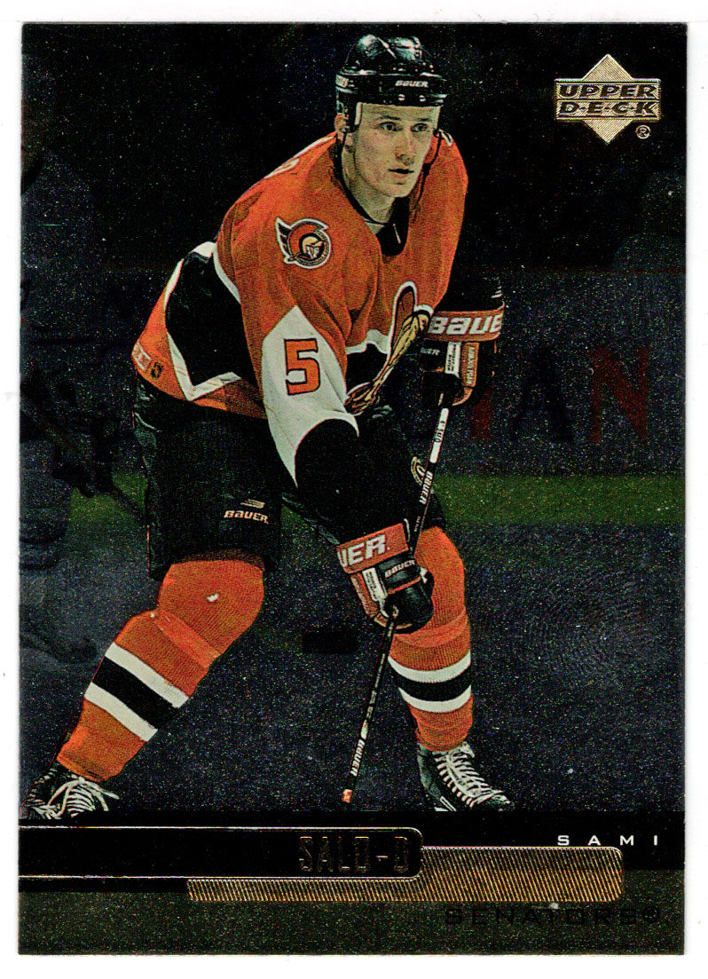 Sami Salo - Ottawa Senators (NHL Hockey Card) 1999-00 Upper Deck Gold Reserve # 91 Mint