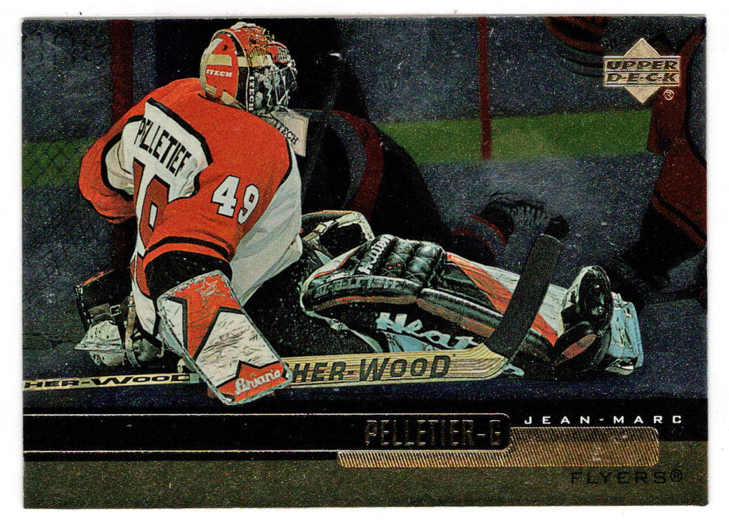 Jean-Marc Pelletier - Philadelphia Flyers (NHL Hockey Card) 1999-00 Upper Deck Gold Reserve # 95 Mint