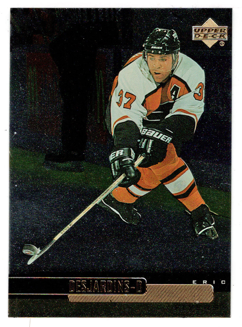 Eric Desjardins - Philadelphia Flyers (NHL Hockey Card) 1999-00 Upper Deck Gold Reserve # 98 Mint