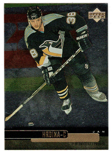 Jan Hrdina - Pittsburgh Penguins (NHL Hockey Card) 1999-00 Upper Deck Gold Reserve # 106 Mint