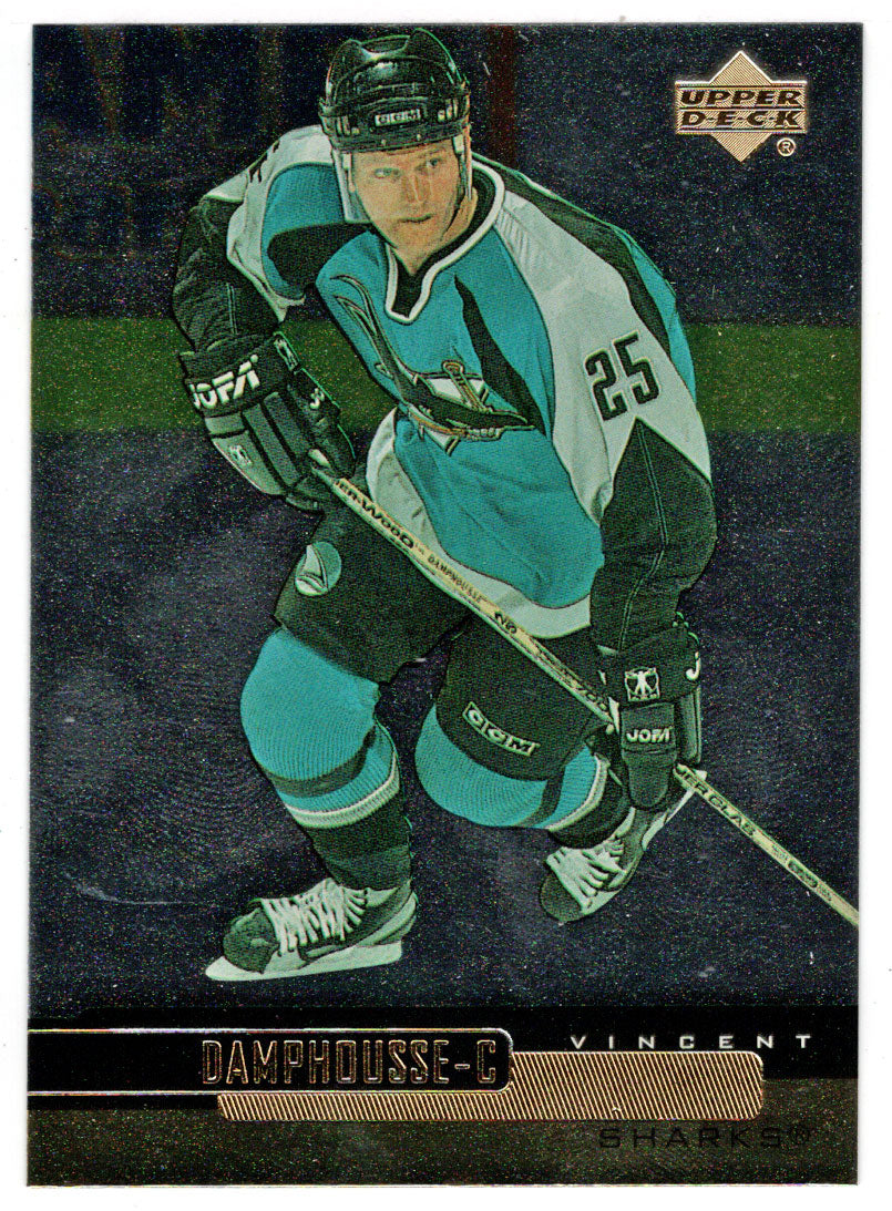 Vincent Damphousse - San Jose Sharks (NHL Hockey Card) 1999-00 Upper Deck Gold Reserve # 108 Mint