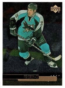 Jeff Friesen - San Jose Sharks (NHL Hockey Card) 1999-00 Upper Deck Gold Reserve # 109 Mint