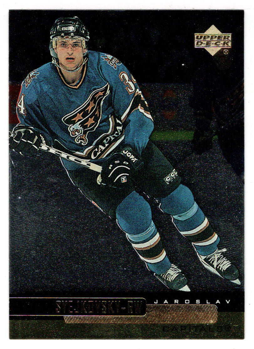 Jaroslav Svejkovsky - Washington Capitals (NHL Hockey Card) 1999-00 Upper Deck Gold Reserve # 130 Mint