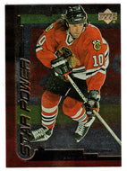 Tony Amonte - Chicago Blackhawks - Star Power (NHL Hockey Card) 1999-00 Upper Deck Gold Reserve # 168 Mint