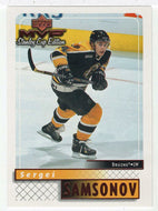 Sergei Samsonov - Boston Bruins (NHL Hockey Card) 1999-00 Upper Deck MVP Stanley Cup Edition # 17 Mint