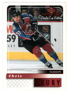 Chris Drury - Colorado Avalanche (NHL Hockey Card) 1999-00 Upper Deck MVP Stanley Cup Edition # 53 Mint