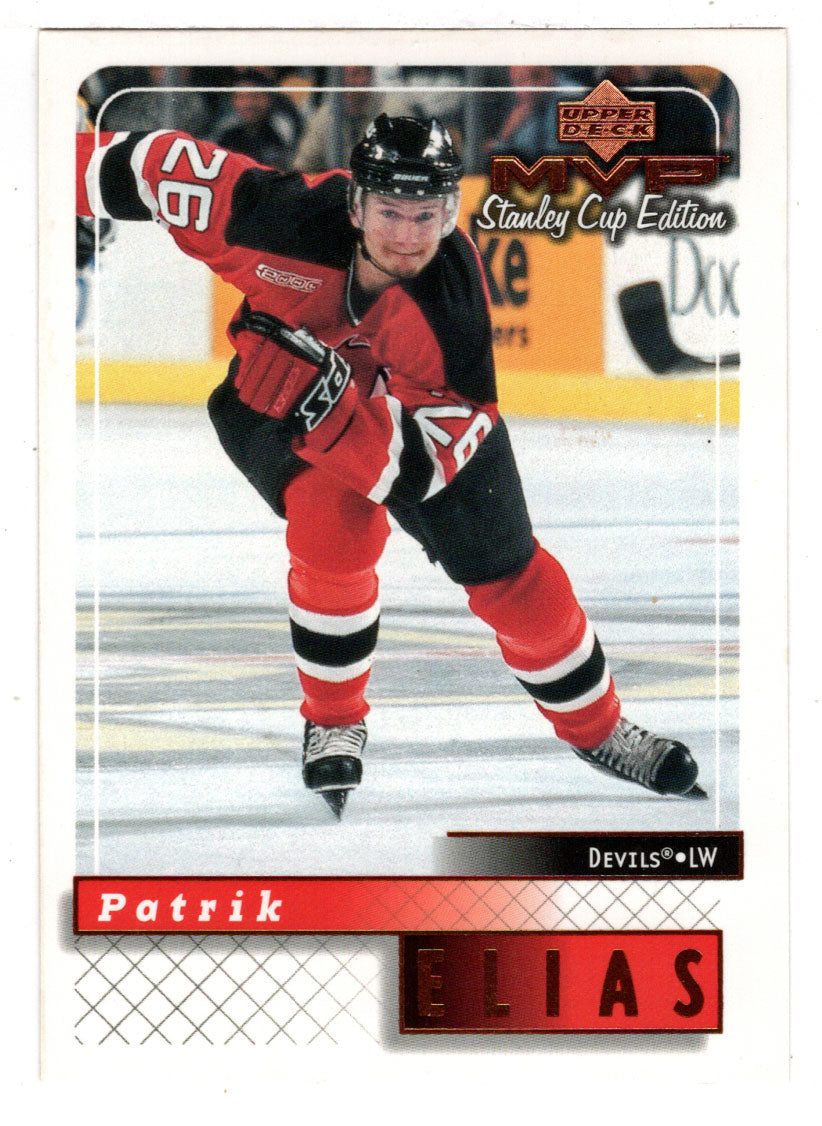 Partik Elias - New Jersey Devils (NHL Hockey Card) 1999-00 Upper Deck MVP Stanley Cup Edition # 108 Mint