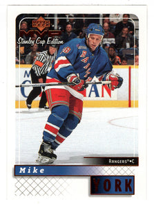 Mike York - New York Rangers (NHL Hockey Card) 1999-00 Upper Deck MVP Stanley Cup Edition # 119 Mint