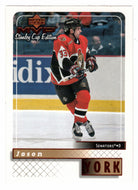 Jason York - Ottawa Senators (NHL Hockey Card) 1999-00 Upper Deck MVP Stanley Cup Edition # 129 Mint