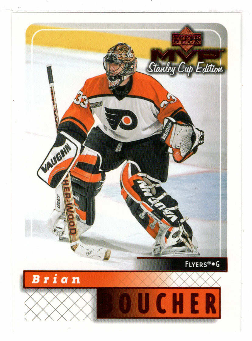 Brian Boucher - Philadelphia Flyers (NHL Hockey Card) 1999-00 Upper Deck MVP Stanley Cup Edition # 137 Mint