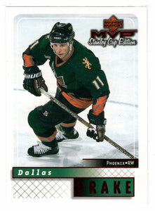Dallas Drake - Phoenix Coyotes (NHL Hockey Card) 1999-00 Upper Deck MVP Stanley Cup Edition # 142 Mint