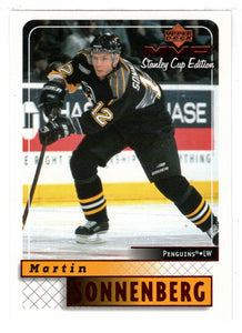 Martin Sonnenberg RC - Pittsburgh Penguins (NHL Hockey Card) 1999-00 Upper Deck MVP Stanley Cup Edition # 149 Mint