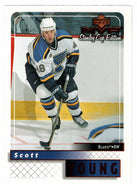 Scott Young - St. Louis Blues (NHL Hockey Card) 1999-00 Upper Deck MVP Stanley Cup Edition # 166 Mint