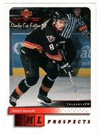 Pavel Brendl RC - Calgary Flames - CHL Prospects (NHL Hockey Card) 1999-00 Upper Deck MVP Stanley Cup Edition # 194 Mint