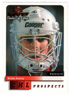 Brian Finley - CHL Prospects (NHL Hockey Card) 1999-00 Upper Deck MVP Stanley Cup Edition # 210 Mint