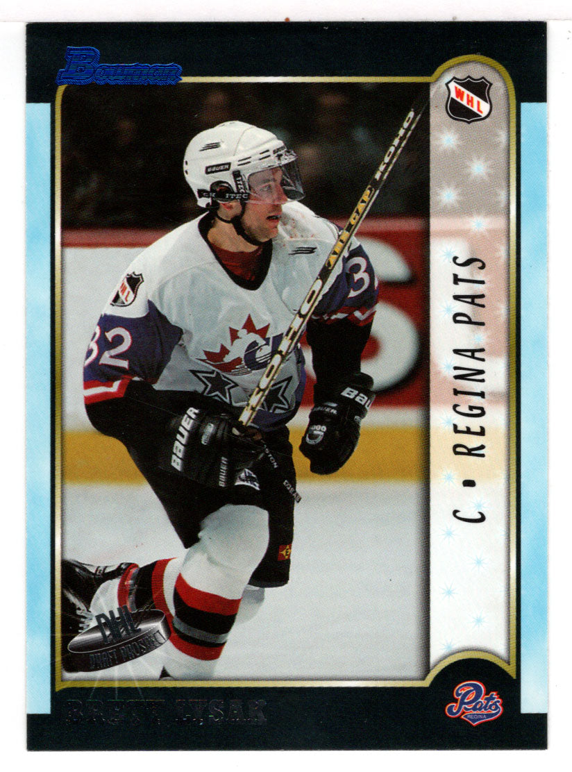 Brett Lysak - Regina Pats (Hockey Card) 1999 Bowman CHL # 16 Mint