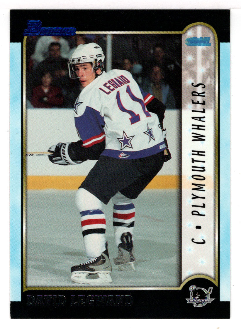 David Legwand - Plymouth Whalers (Hockey Card) 1999 Bowman CHL # 147 Mint