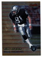 Tim Brown - Oakland Raiders (NFL Football Card) 1999 Bowman's Best # 5 Mint