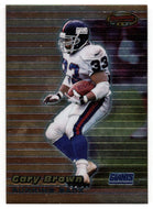 Gary Brown - New York Giants (NFL Football Card) 1999 Bowman's Best # 84 Mint