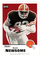 Ozzie Newsome - Cleveland Browns (NFL Football Card) 1999 Upper Deck Retro # 40 Mint