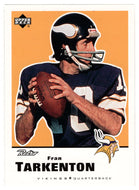 Fran Tarkenton - Minnesota Vikings (NFL Football Card) 1999 Upper Deck Retro # 87 Mint