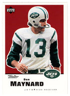 Don Maynard - New York Jets (NFL Football Card) 1999 Upper Deck Retro # 110 Mint