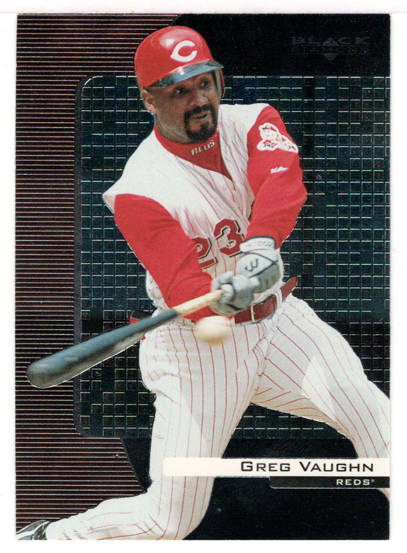 Greg Vaughn - Cincinnati Reds (MLB Baseball Card) 2000 Upper Deck Black Diamond # 22 Mint