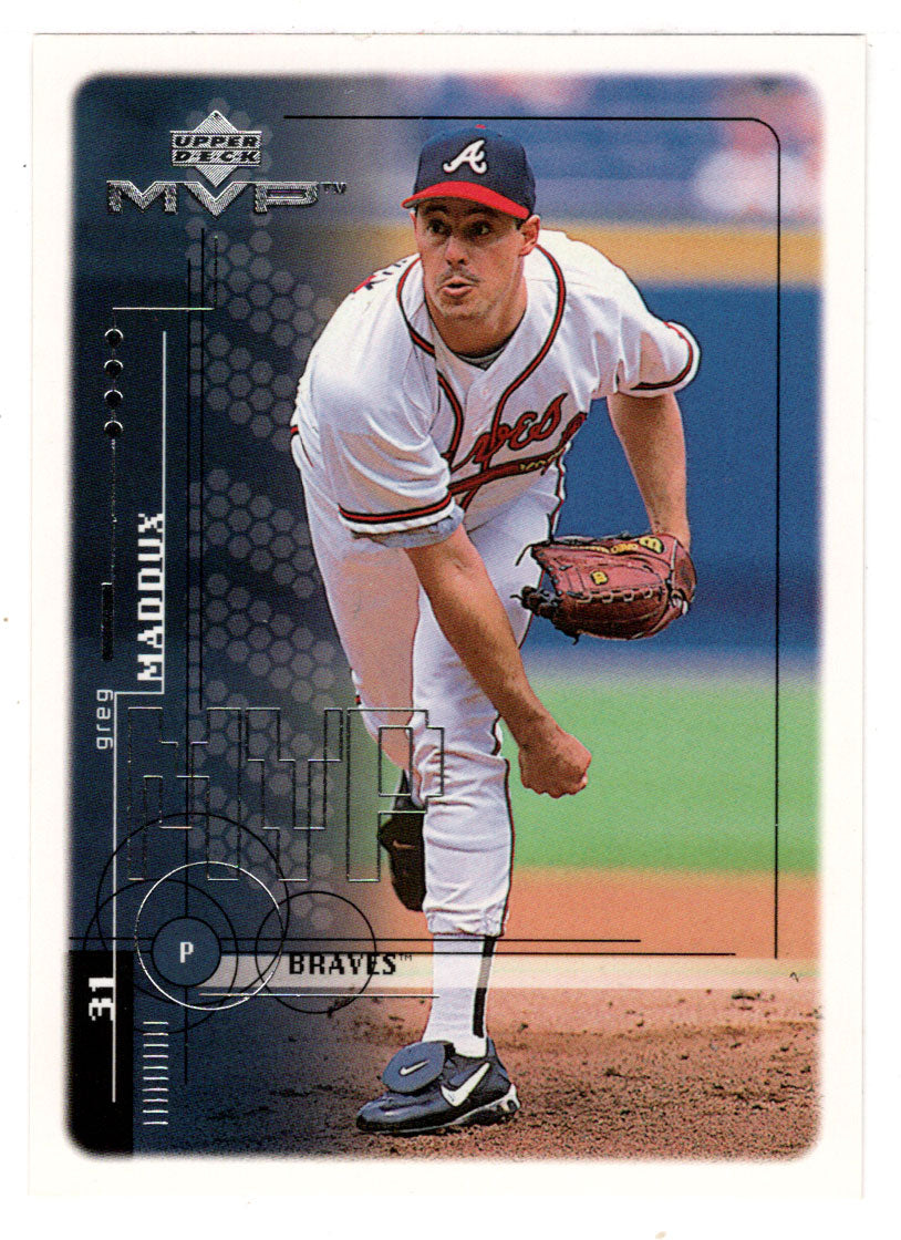 Greg Maddux - Atlanta Braves (MLB Baseball Card) 1999 Upper Deck MVP # 17 Mint