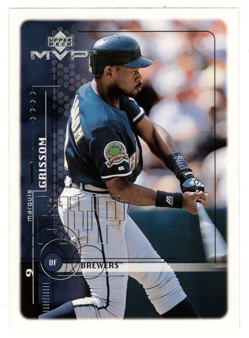 Marquis Grissom - Milwaukee Brewers (MLB Baseball Card) 1999 Upper Deck MVP # 112 Mint