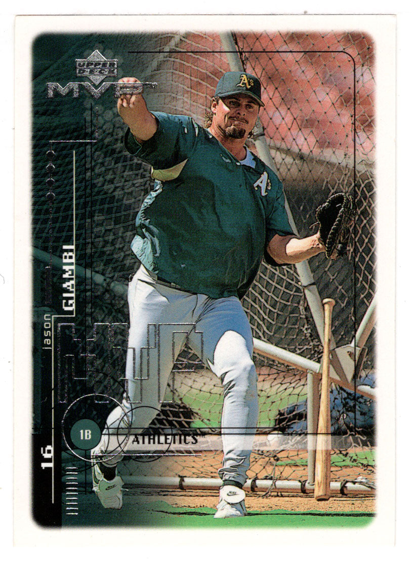 Jason Giambi - Oakland Athletics (MLB Baseball Card) 1999 Upper Deck MVP # 154 Mint