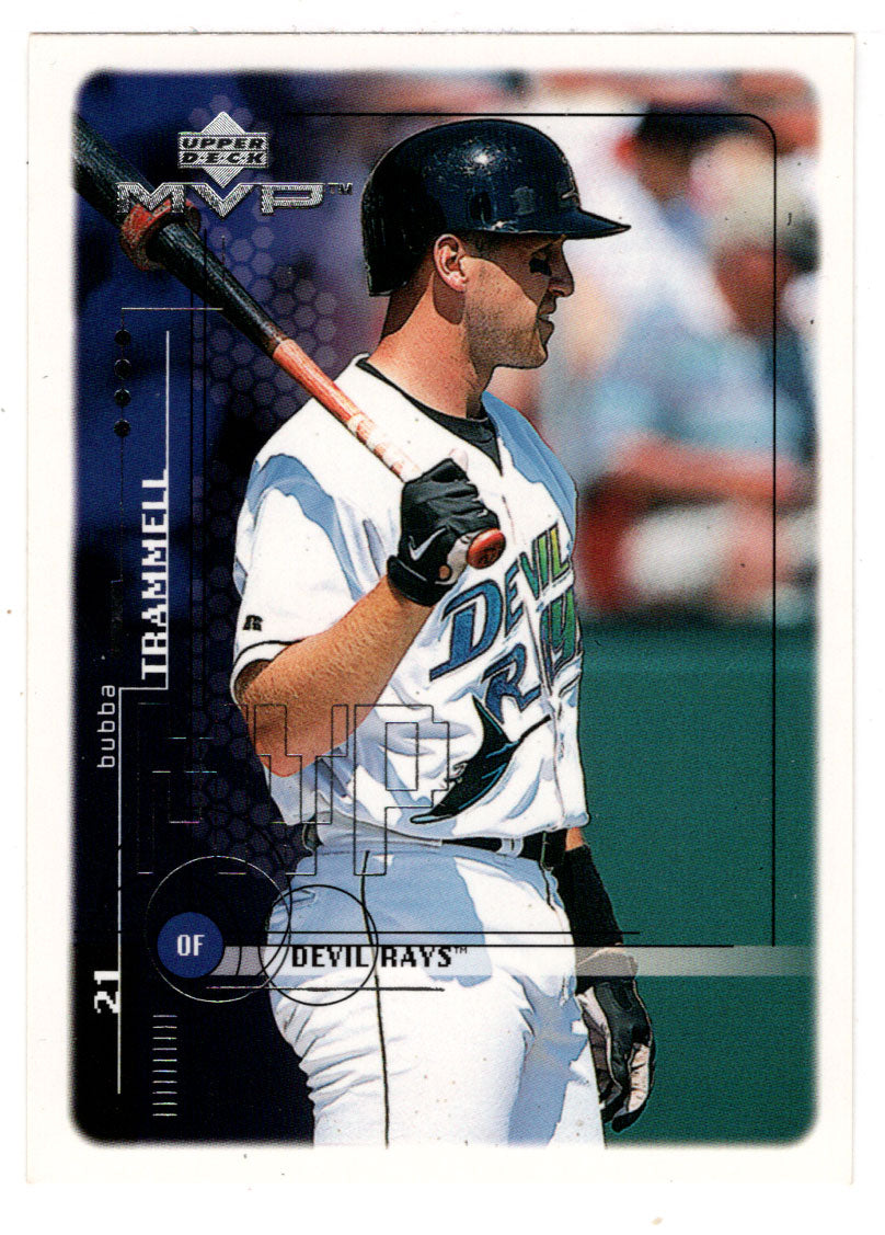 Bubba Trammell - Tampa Bay Devil Rays (MLB Baseball Card) 1999 Upper Deck MVP # 203 Mint