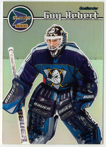Guy Hebert - Anaheim Ducks (NHL Hockey Card) 1999-00 Pacific Prism # 1 Mint