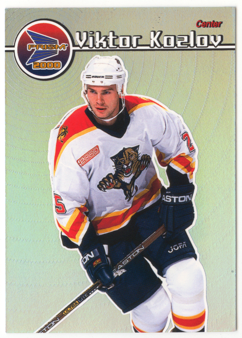 Viktor Kozlov - Florida Panthers (NHL Hockey Card) 1999-00 Pacific Prism # 62 Mint