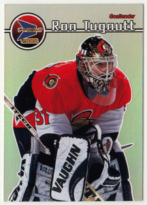 Ron Tugnutt - Ottawa Senators (NHL Hockey Card) 1999-00 Pacific Prism # 98 Mint