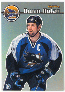 Owen Nolan - San Jose Sharks (NHL Hockey Card) 1999-00 Pacific Prism # 126 Mint