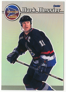 Mark Messier - Vancouver Canucks (NHL Hockey Card) 1999-00 Pacific Prism # 141 Mint