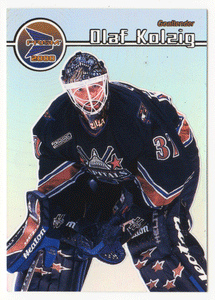 Olaf Kolzig - Washington Capitals (NHL Hockey Card) 1999-00 Pacific Prism # 148 Mint