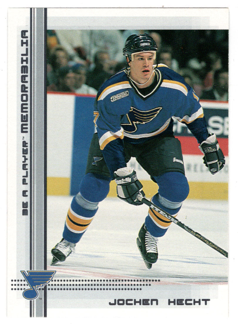 Jochen Hecht - St. Louis Blues (NHL Hockey Card) 2000-01 Be A Player Memorabilia # 9 Mint